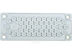 Кабельный ввод мембранный КВМ-50, ТЭП, RAL7035, IP66, 50 вводов TDM SQ0814-0007