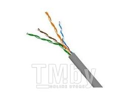 Кабель UTP, 4 пары, Кат.5e, PVC, серый, 100 метров TWT TWT-5EUTP/100-GY