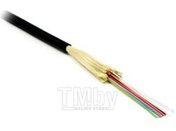 ВО кабель универсальный, Distribution, нг(А)-HF, 16 волокон, OM2, черный Lanmaster LAN-OFC-DU16-M2-HF