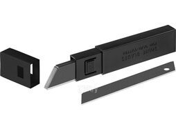 Лезвие BLACK MAX сегментированное, 18х100х0,5мм, 10шт OLFA OL-LBB-10B