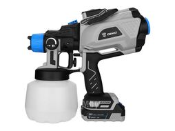 Краскопульт аккумуляторный SG20DK PRO, 20В, 1200 мл, 2x3.0Ач DEKO 083-1136