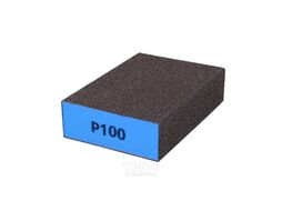 Шлифовальный блок SAND BLOCK четырехсторонний (Синий) 100*70*25mm grit 100 FORMEL 83510761010