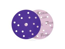 Диск шлифовальный CERAMIC PLUS, 150 мм, 15 отв., Р 220 FORMEL 93823150220
