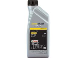 Масло моторное синтетическое 1л - для легк. авто, ACEA C5, Renault RN17FE CASTROL CASTROL 0W20 RN17 FE/1