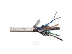Кабель S/FTP Cat. 6A, 4 пары, LSZH, серый, 305м Lanmaster LAN-6ASFTP-LSZH-GY