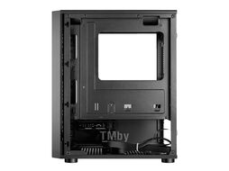 Корпус CL402 GINZZU mATX, 1*USB2+1*USB3, закаленное стекло, БП снизу, GPU до 280мм, CPU до 160мм, черный