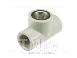 Тройник комб. ВР Дн 25х3/4х25 ПП (серый) Aquaplast AT-03FT-DTE-250034