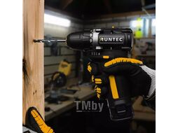 Дрель-шуруповерт аккумуляторная PRO 10 мм,16В, 2*2Ач, 45Нм RUNTEC RT-ID122