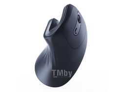 Мышь Wireless MUSW-ERGO-03 Gembird вертикальная 6-клавиш, 800-1600DPI, черная