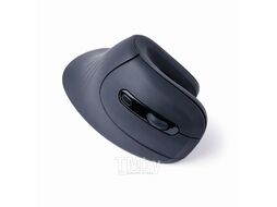 Мышь Wireless MUSW-ERGO-03 Gembird вертикальная 6-клавиш, 800-1600DPI, черная
