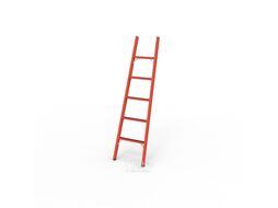 Лестница стеклопластиковая приставная диэлектрическая ЛСПД-1,8 Letra ЛЕ53114