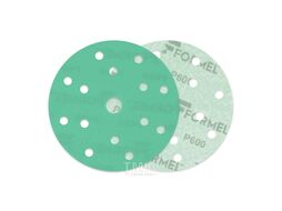 Диск шлифовальный FILM Plus на пленочной основе, 150мм, 15 отв., P 600 FORMEL 22761123600