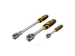 Набор инструментов, 1/2", 1/4", 3/8", CrV, S2, пластиковый кейс, 144 предмета Denzel 15805