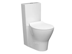 Унитаз напольный Керамин Сканди Slim МЛ 2-режим (белый)
