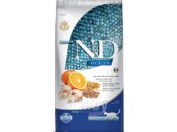 Сухой корм для кошек Farmina N&D Low Grain Ocean Codfish & Orange (300г)