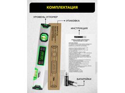 Уровень-угломер электронный с магнитом 400 мм TECHNICOM TC-LA400