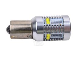 Комплект светодиодных ламп P21W 12V (с обманкой) T25 10SMD(2525) BA15s 360 SUPER WHITE (к-т 2шт. в блистере) CANBUS LED МАЯК 12T25/CAN07/2BL