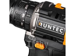 Дрель-шуруповерт ударная аккумуляторная PRO 13 мм, 16В, 2*2Ач, 50Нм RUNTEC RT-ID124