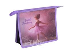 Папка для тетрадей А5 на молнии, картон/пластик "Ballet Academy" (243*200*80мм) deVente 8056561