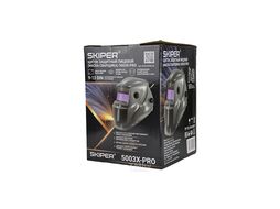 Сварочная маска SKIPER 5003X-PRO (1/1/1/2; 92х42мм; DIN 4/9-13, шлифовка)