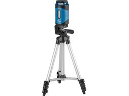 Нивелир лазерный BULL LL 2302 со штативом в кор. (проекция: 2 плоскости 360,130, до 30 м, +/- 0.3 мм/м, резьба 1/4", штатив 1 м в комплекте, зеленый