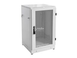 Шкаф телекоммуникационный напольный 18U (600x600) дверь перфорированная ЦМО ШТК-М-18.6.6-4ААА
