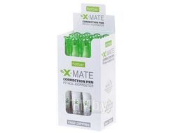 Штрих-корректор в ручке 3 мл "X-Mate" с метал.наконечником Hatber CP_071176