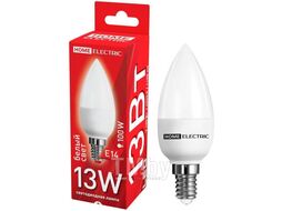 Лампа светодиодная HOME ELECTRIC C37 13W 4500K Е14