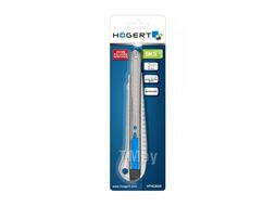 Нож алюминиевый с отламывающимся лезвием 9 мм HOEGERT HT4C635