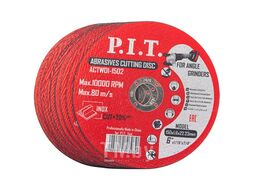 Диск отрезной по металлу 150x22,2x1,6 мм 10 шт в уп. PIT ACTW01-1502
