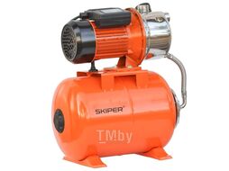 Станция водоснабжения автоматическая SKIPER JET1300M-PRO (1300 Вт, 3600 л/ч, 24 л, нерж)