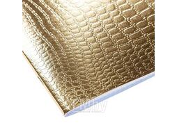 Тетрадь 48л в клетку, бумвинил METALLIC тиснение CROCO золото Hatber 48Т5бвВ1/065833