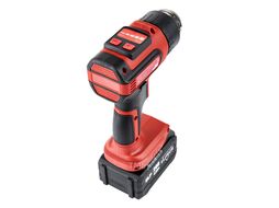Термопистолет (фен) аккумуляторный ТВА 20СЛ5 (20V / 1x4.0 Ah / 100-550C / Кейс) ELITECH 205707
