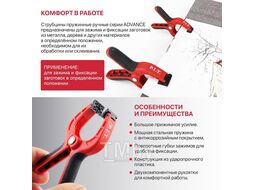 Струбцина пружинная ADVANCE (75мм, зажим 40х37мм, пружина сталь/антикор.) PIT HCLS02-0075