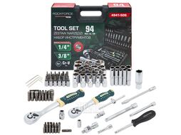 Набор инструментов 94пр. 1/4" 3/8" 6pt RockFORCE LIGHT RF LIGHT-4941-5DS