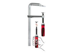 Струбцина цельнометаллическая 300/140, 6 кН, 2К ручка BESSEY GZ30-2K