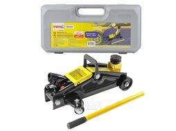 Домкрат подкатной гидравлический 2 т (h min 135мм, h max 320мм) в кейсе WMC TOOLS WMC-TA82007( кейс)