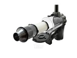 Пылесос Вертикальный GINZZU VS118 gray 700W, шнур 5м, HEPA фильтр, изгибающаяся щетка, серый