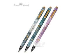 Ручка шариковая "Carrara.Bright",0,38мм, синяя, корпус ассорти Bruno Visconti 20-0204/62