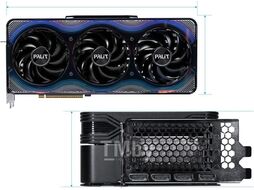 Видеокарта Palit RTX 5080 GameRock 16GB GDDR7 (NE75080019T2-GB2030G)