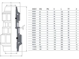 Муфта для ПЭ-труб ред. 40x32 AV Engineering (Компрессионные фитинги для полиэтиленовых труб)