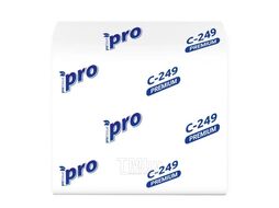 Бумага туалетная, 250 листов, 2 слоя, Instant, 100% целлюлоза PROtissue C249