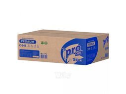 Бумага туалетная, 250 листов, 2 слоя, Instant, 100% целлюлоза PROtissue C249
