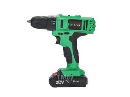 Аккумуляторная дрель-шуруповерт Green 20-Li Plus, 20В, 2х2.0 Ач Zitrek 083-1115