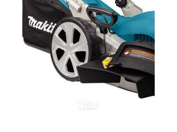 Газонокосилка электрическая MAKITA ELM 4620 (1800 Вт, шир. 460 мм, выс. 20-75 мм, стальн. корпус, мульчир. опц., травосборник 60 л)