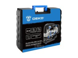 Лобзик аккумуляторный DKJS20 PRO в кейсе, 20В 2x2.5Ач Deko 083-1125
