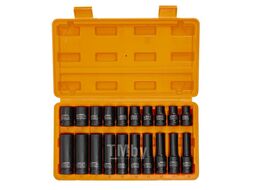 Головки ударные, набор 20пр., 1/2" (6гр.) Partner PA-4201-5MPB