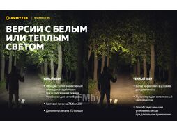 Фонарь Armytek Wizard C2 WG Magnet USB / F09201C (белый)