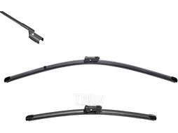 Комплект щеток стеклоочистителя бескаркасных 650x380 SILENCIO FLAT BLADE Valeo 574666