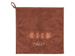 Салфетка чистящая микрофибра с логотипом 30*30 см (3шт/уп) Forsage F-NHE33 AUDI